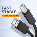 Câble d&#39;imprimante nickelé de 480 Mbps USB 2.0