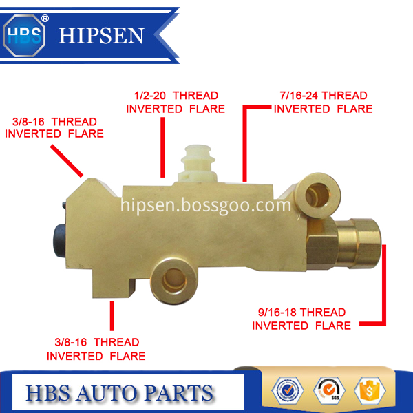 PV2 Brake Proportioning Valve