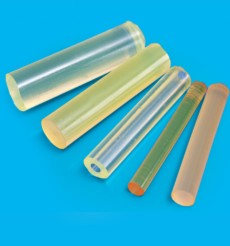 Yellow Transparent PU Rod