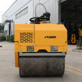 Mini Vibratory Road Roller FYL-855 Imported Motor Double Drum Full Hydraulic Vibration Motor