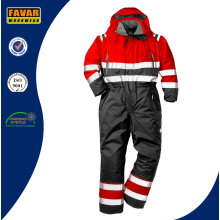 Cold Weather High Vis Protect Winter Insulated Coveralls for Men