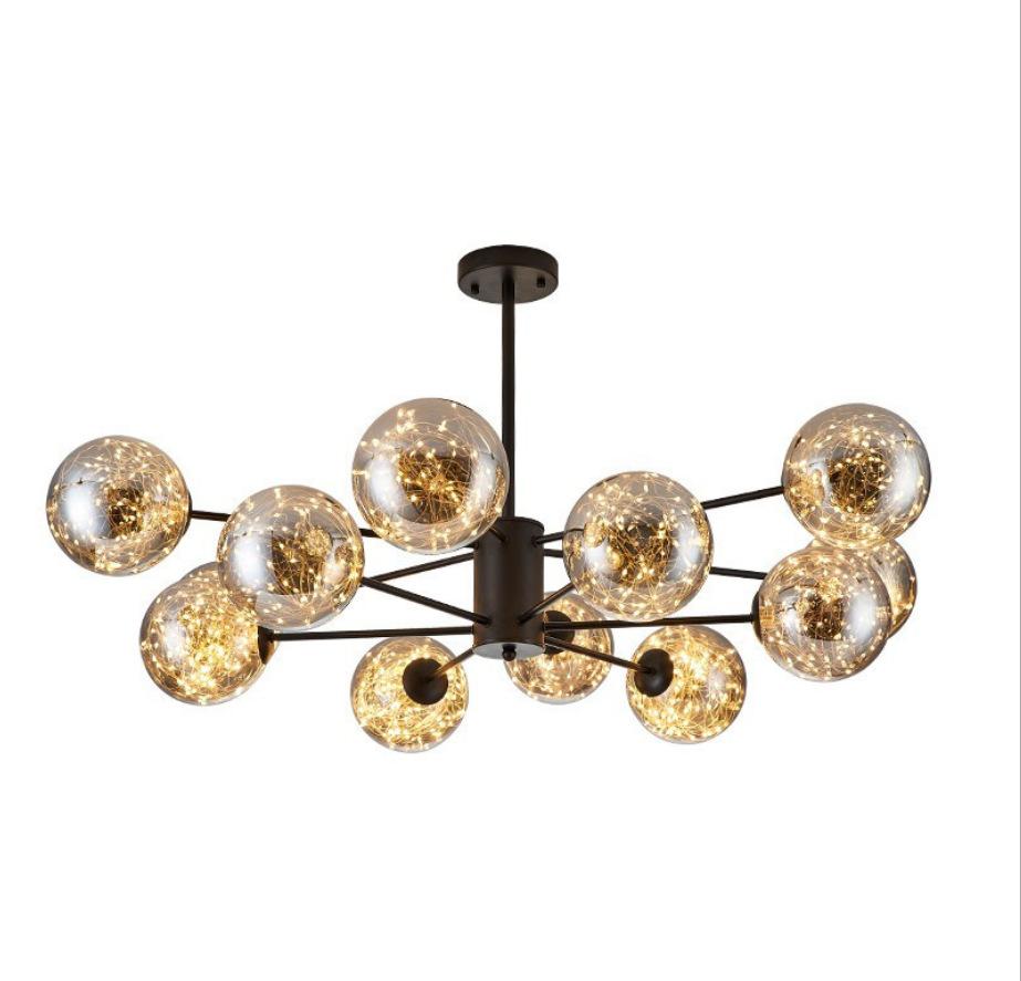 INSHINE Brass Ball Shape Pendant Light