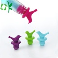 Birds Shape Single Color Design Silicone Wine Stopper