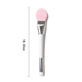 two head silicone facial mask brush