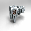 Helical Worm Shaft Mounted Gear Speed Reducer