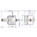 DC solenoid pump for steam vacuum cleaner