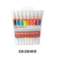 8pcs eau couleur stylo avec stamper