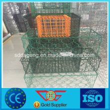 Galvanized Gabion Box Hot Enrugado Wire Mesh Basket