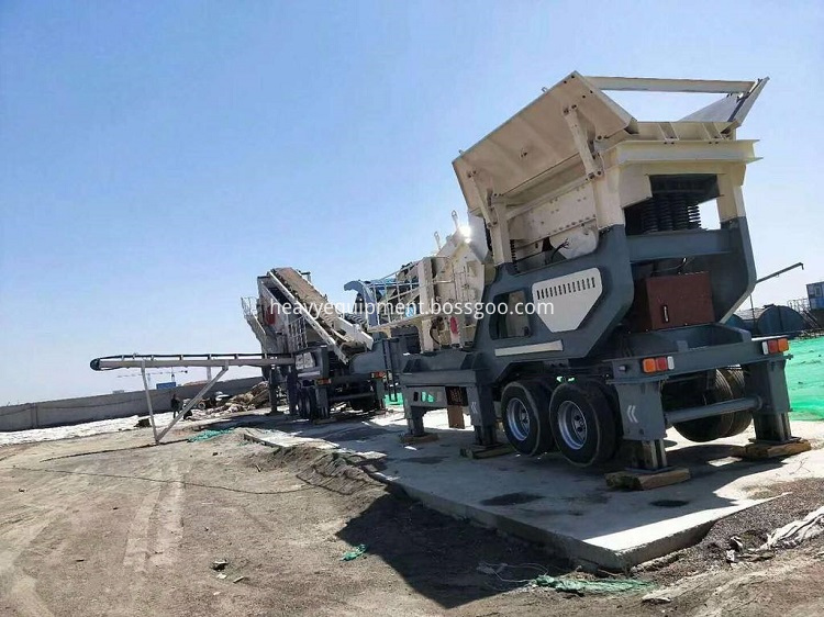 Mobile Stone Crusher Plant For Road Construction