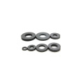 High quality Black Rubber Coated Ring Neodymium Magnets