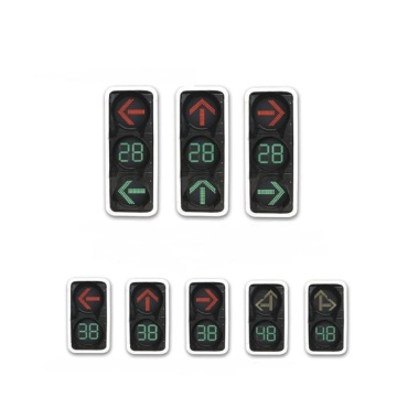 Feu de signalisation mené par flèche multidirectionnelle