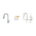 Chrome Sanitary Ware Pull Down Kitchen Sink Faucets