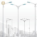 Galvanized Solar Power Energy Street Pole