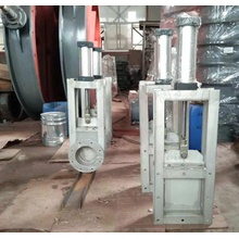 Pneumatic knife gate valve