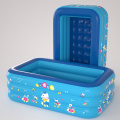 Aufblasbarer Kinderpool Babypool Blau Schwimmbad