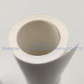 PVC blanco transparente y de porcelana con 45GSM PVDC