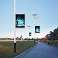 Novo Deign Outdoor Street Led Light Pole Sign