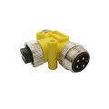 7/8" Male to 7/8" Female T Type Connector