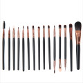 Professional 15PCS Maquiagem Brushes Set para Sombra Eyeliner Sombra