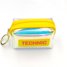 Technic style laser TPU coin purse