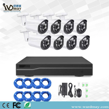 Caméras de sécurité 8CH Kits POE NVR de résolution 2.0MP