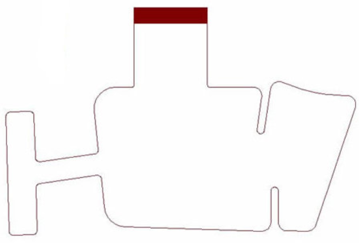 Top Stiffener - 2 layer flexible PCB