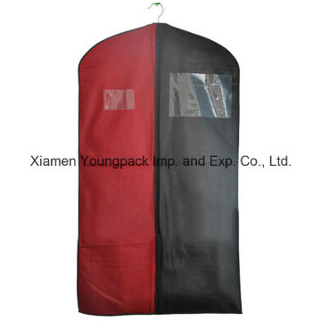 Custom Two Tone Non-Woven Promotional Suit Cover Bag