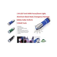 Outdoor-LED-Multi-Tool-Taschenlampen