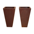 Corten Steel Flanter Custom Garden Pati