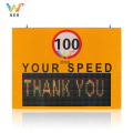 LED car speed radar detector Limit Sign