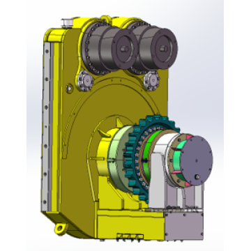 Two-wheel foundation mixing drill