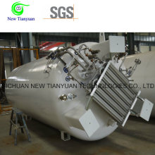 1.26MPa Working Pressure Inner Outer Layer LNG Cryogenic Liquid Tank