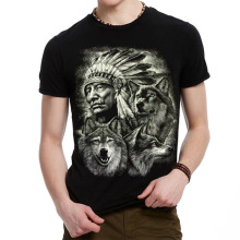 Heißes Verkaufs-Schwarzes 3D Drucken-T-Shirt