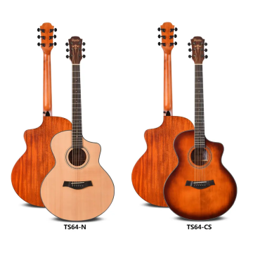 Guitare acoustique mate mate mate 41 pouces