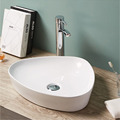 Design Contemporâneo Thin Edge Bathroom Wash Basin Ceramic Basin