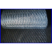 PVC revestido ou quente mergulhado galvanizado rede de fio hexagonal