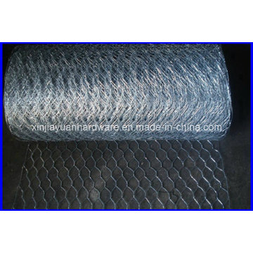 PVC revestido ou quente mergulhado galvanizado rede de fio hexagonal