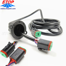 custom waterproof wiring harness with auto DT plug