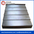 Strong structure steel plate telescopic guide shield cover