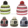 Chapeaux d'hiver beanie bobble cool pour unisexe