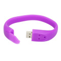 Pulseira personalizada bracelete de silicone stick de memória flash USB