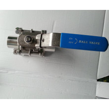 Stainless Steel Full Bore Butt Weld 1000wog 3PC Ball Valve