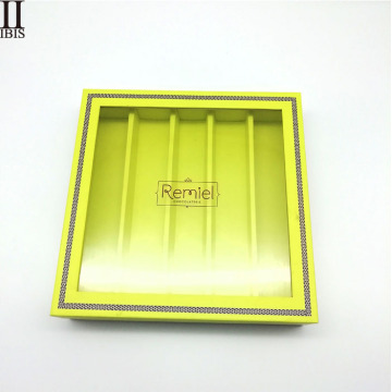 Rigid PVC window paper gift box