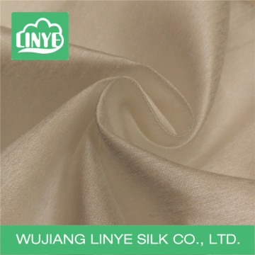 100% polyester élégant tissu blanc simple pour rideau