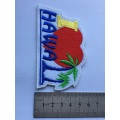 lron on embroidery coconut trees patches