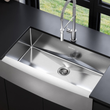 36"x20" Stainless Steel Handmade Apron Front Kitchen Sink