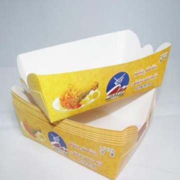 Fries chip de papel copos takeaway recipiente de fast food