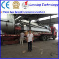 tyre pyrolysis to fuel oil plant