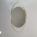 Gold Frame Metal Mirror MDF Mirror Bedroom Mirror