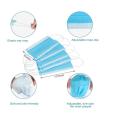 Custom 3 ply Disposable Fabric Face Mask